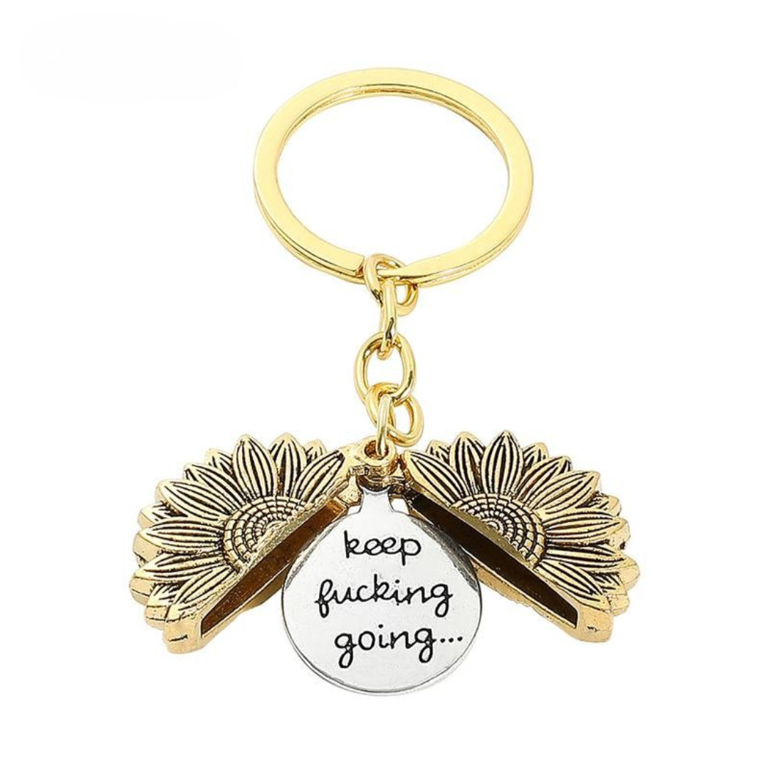 Sunflower Keychain