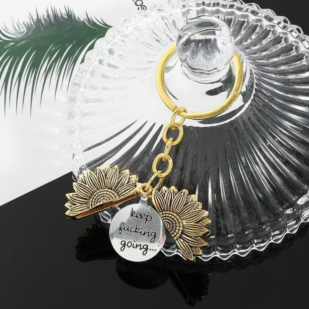 Sunflower Keychain
