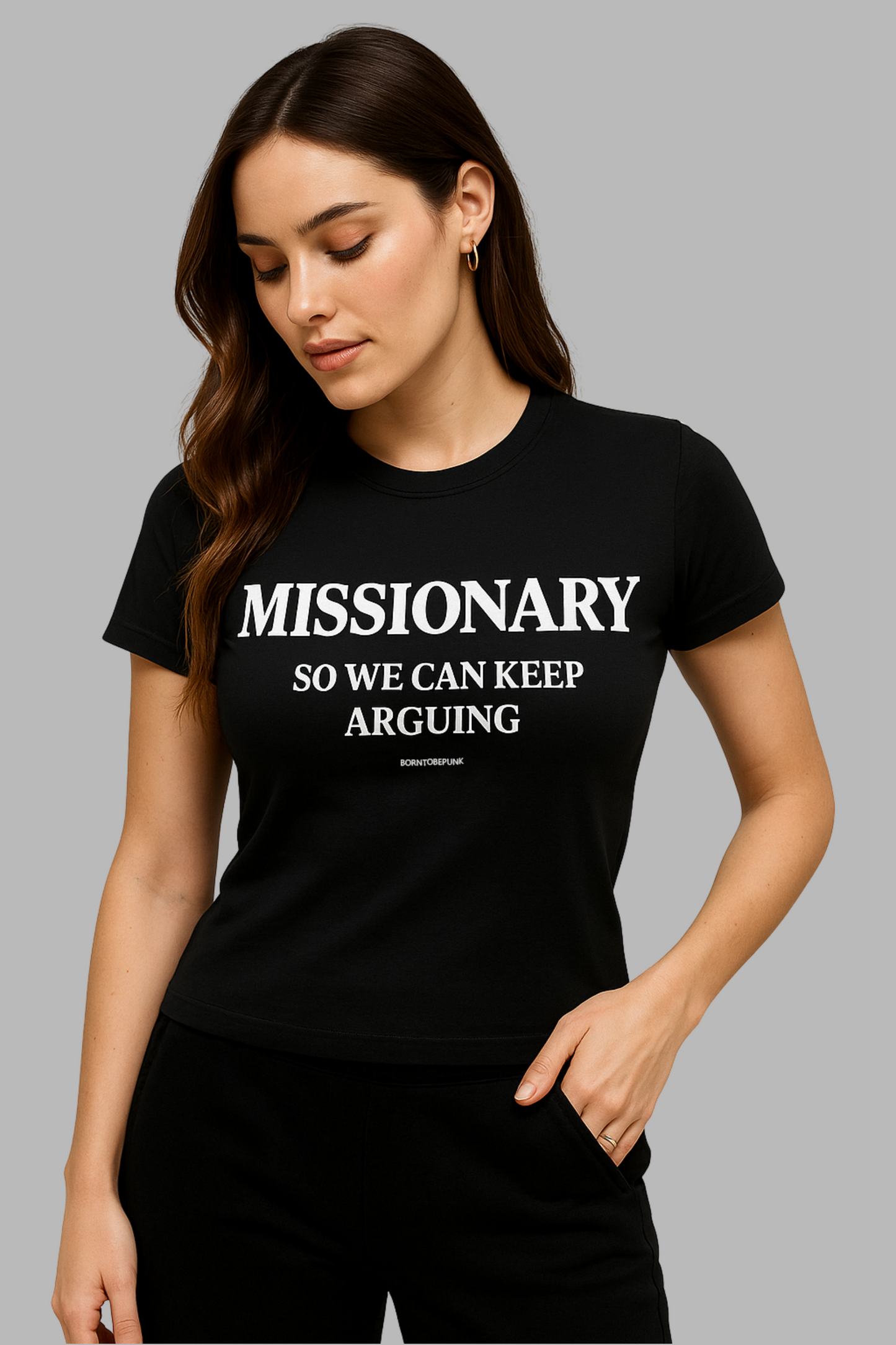 PROFESSIONAL ARGUMENT STARTER - BABY TEE
