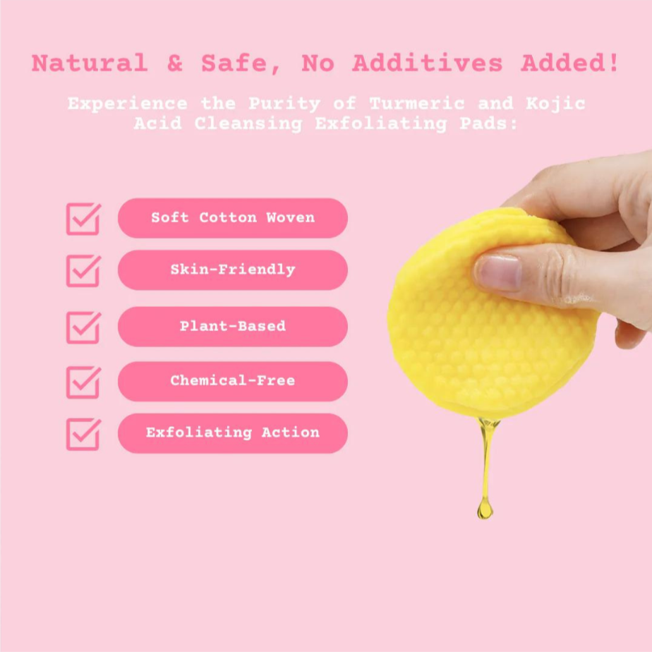 Brightening Turmeric & Kojic Acid Pads