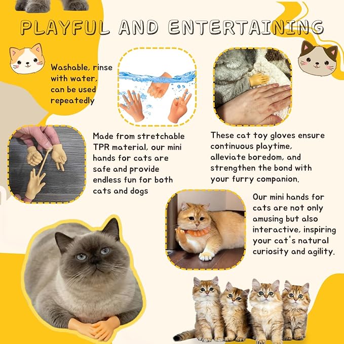 Mini Hands for Cats