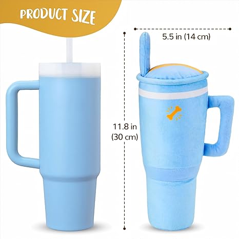 Personalized Cup-Shaped Dog Toy