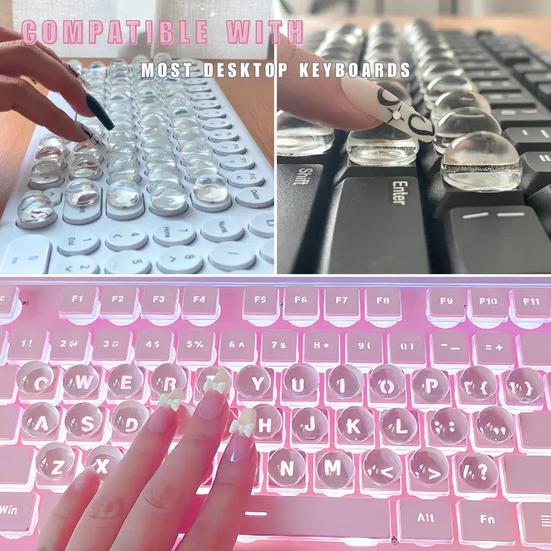 Clear Keyboard Stickers
