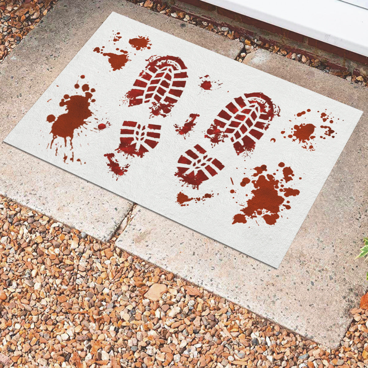 Bloody Footprint Mat