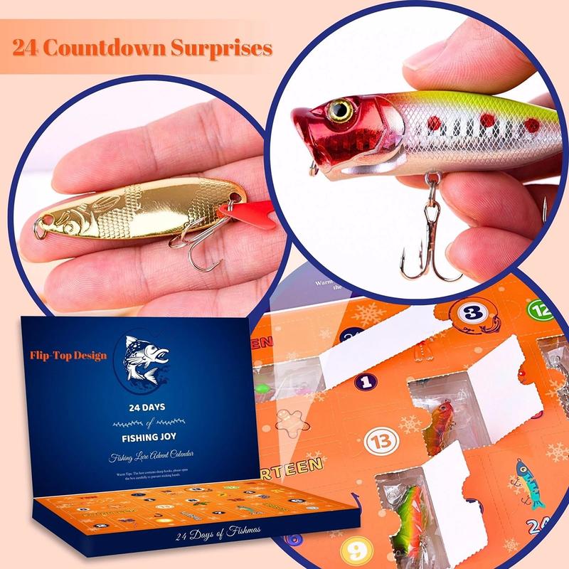 Christmas Fishing Lure Set