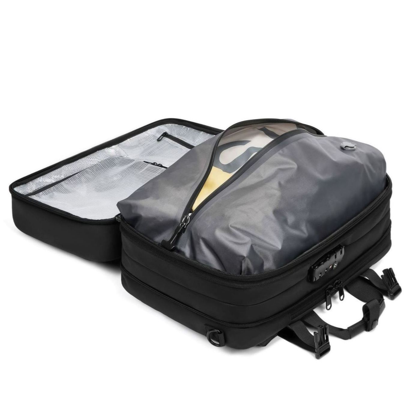 60L Vacuum Compression Travel Backpack