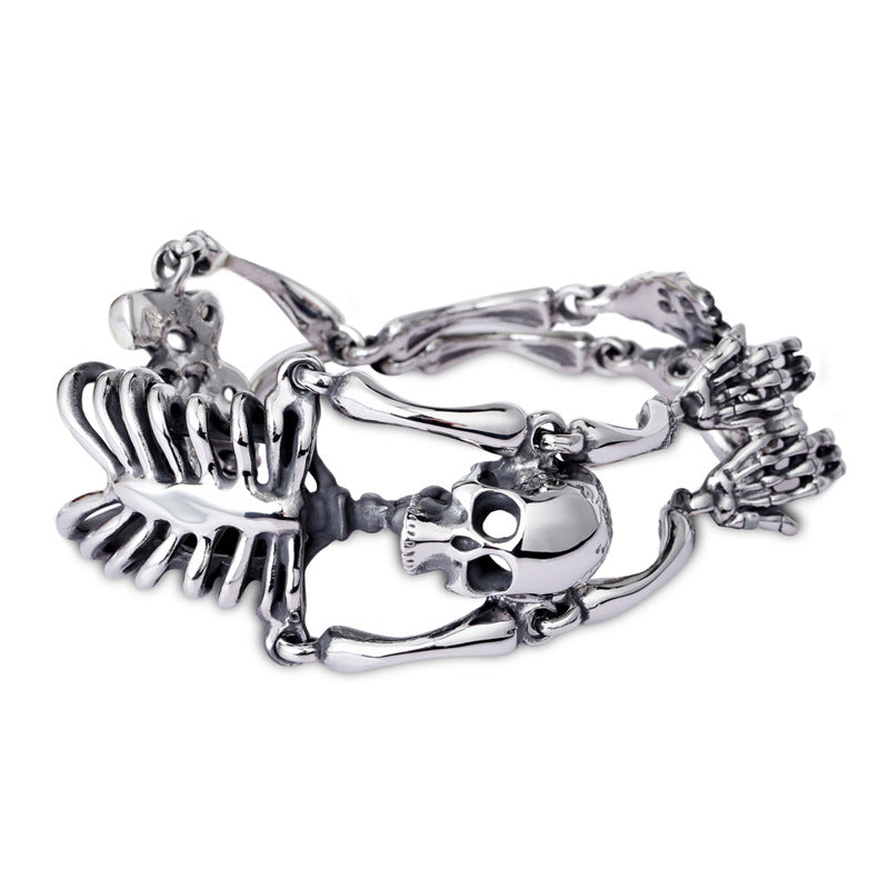 Skull Link Bracelet