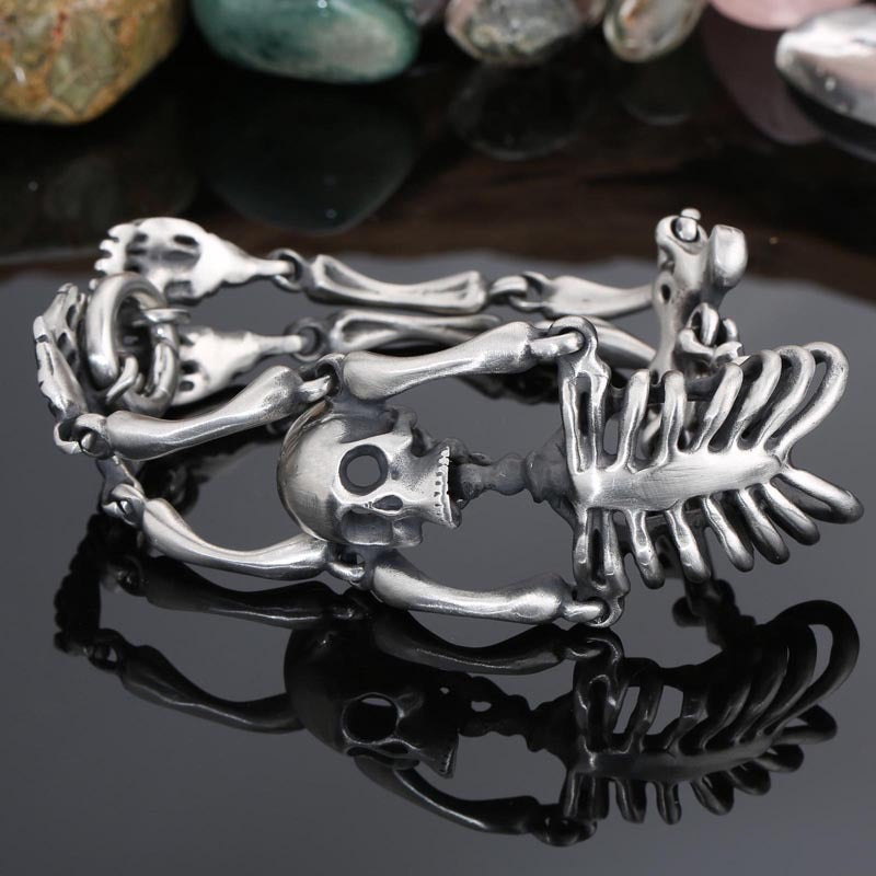 Skull Link Bracelet