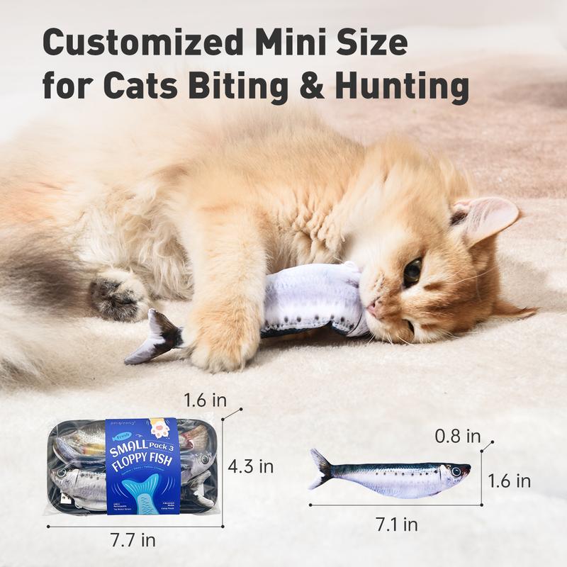 Flopping Fish Cat Toys
