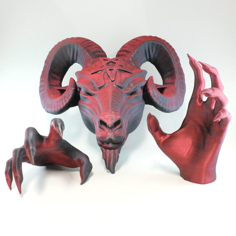Mystic Goat Head & Hands Bundle