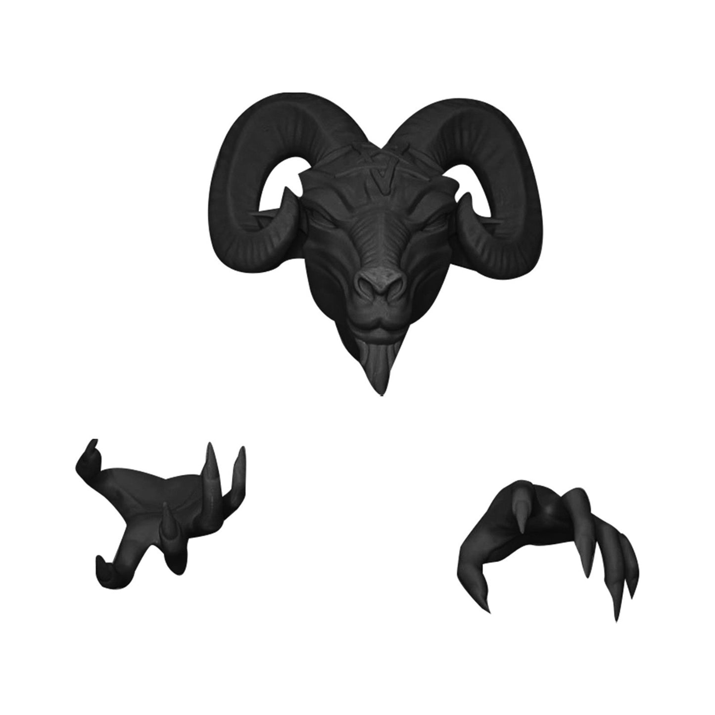 Mystic Goat Head & Hands Bundle