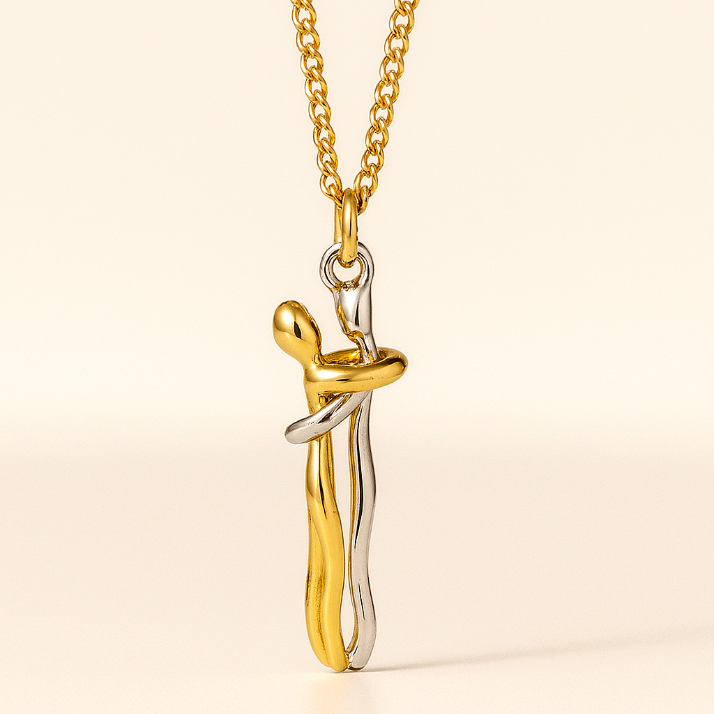 Hug Necklace & Hug Ring