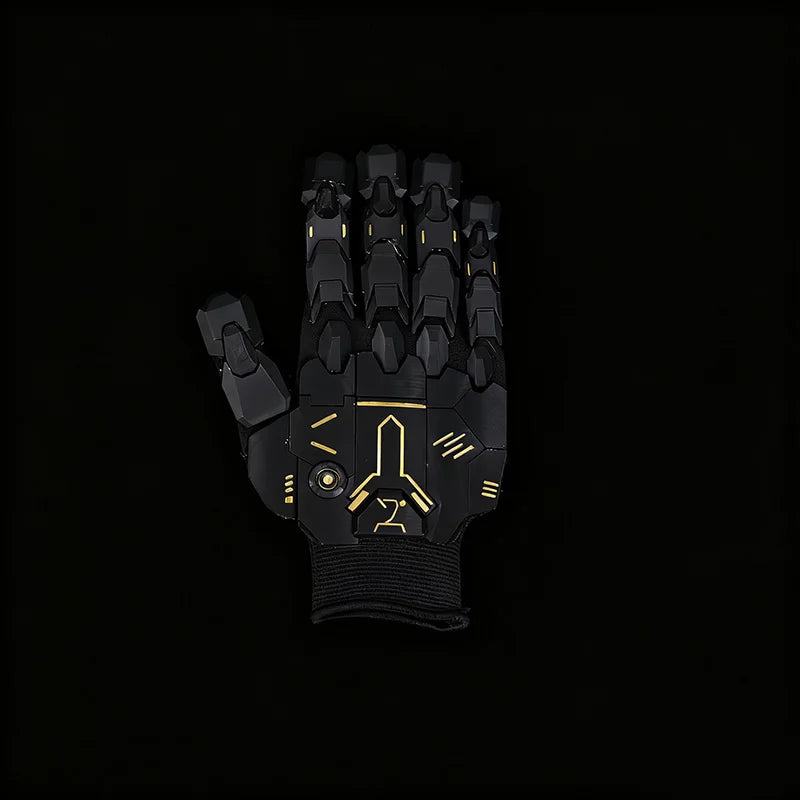 Cyberpunk Exoskeleton Mecha Gloves
