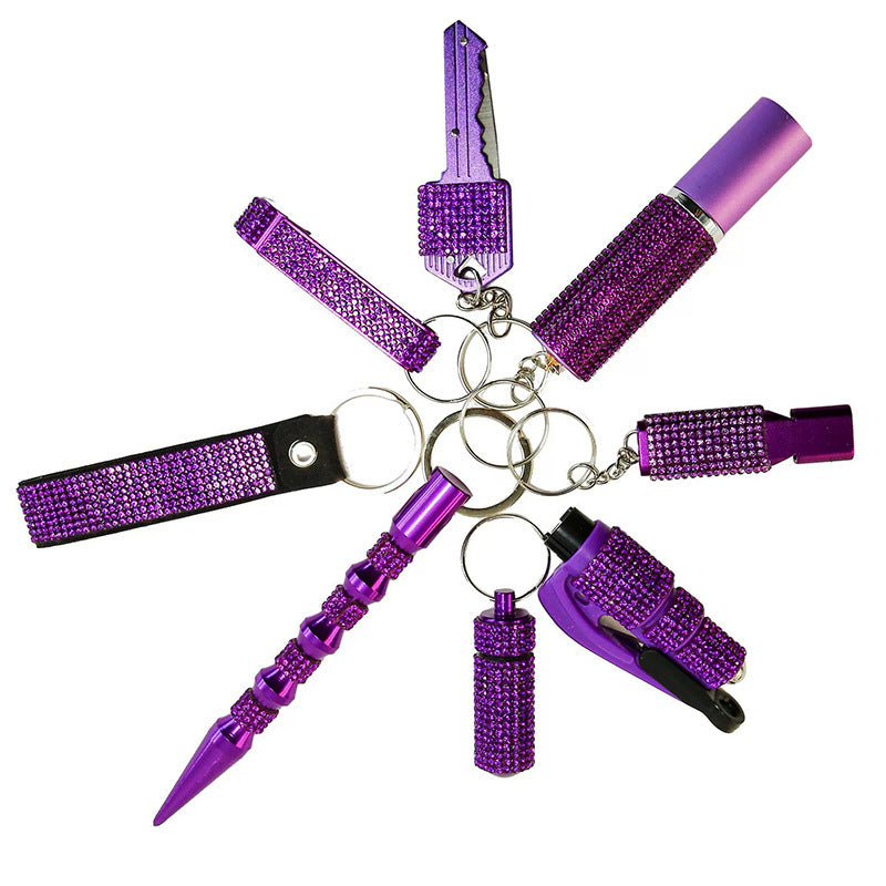 Diamond-Studded 8pcs Set