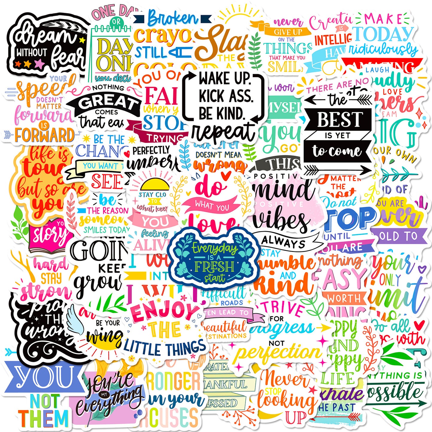 50 Funny Vinyl Stickers