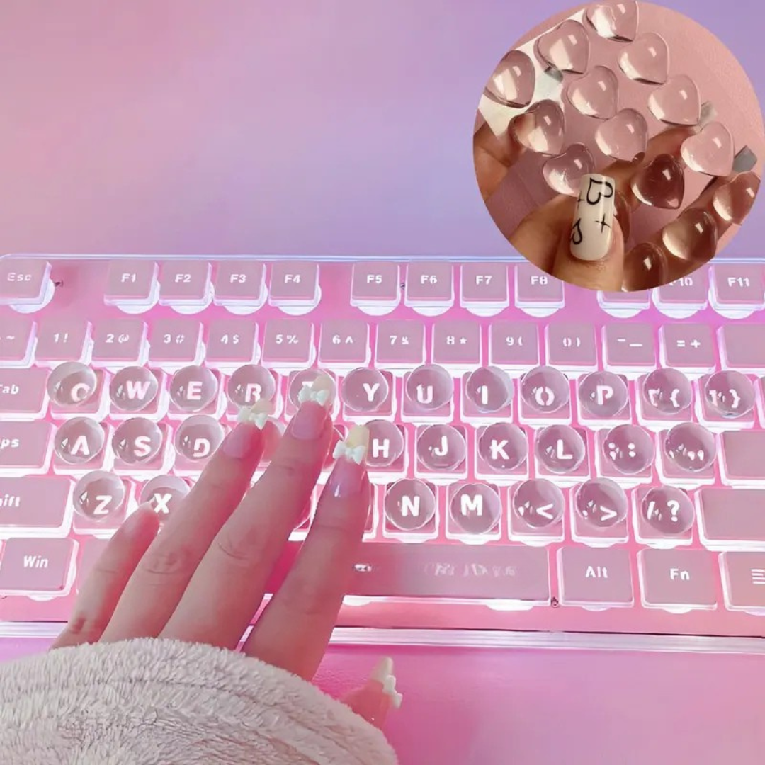 Clear Keyboard Stickers