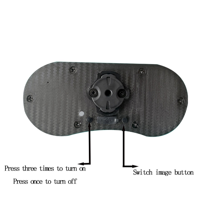 Pair Eyes Rear Bike Light