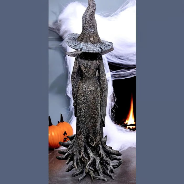 Enchanting Witch Statue: The Guardian of Your Home