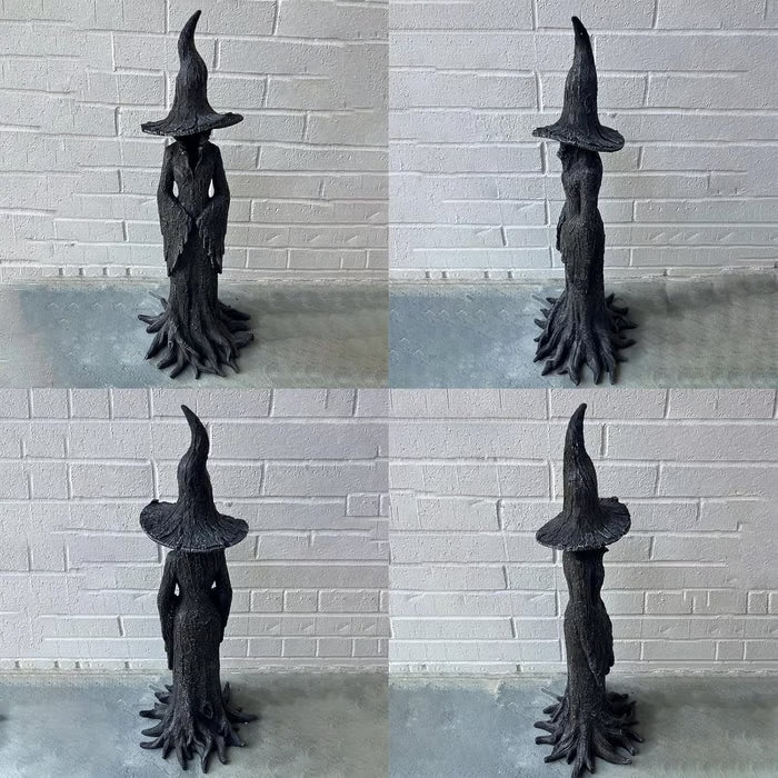 Enchanting Witch Statue: The Guardian of Your Home