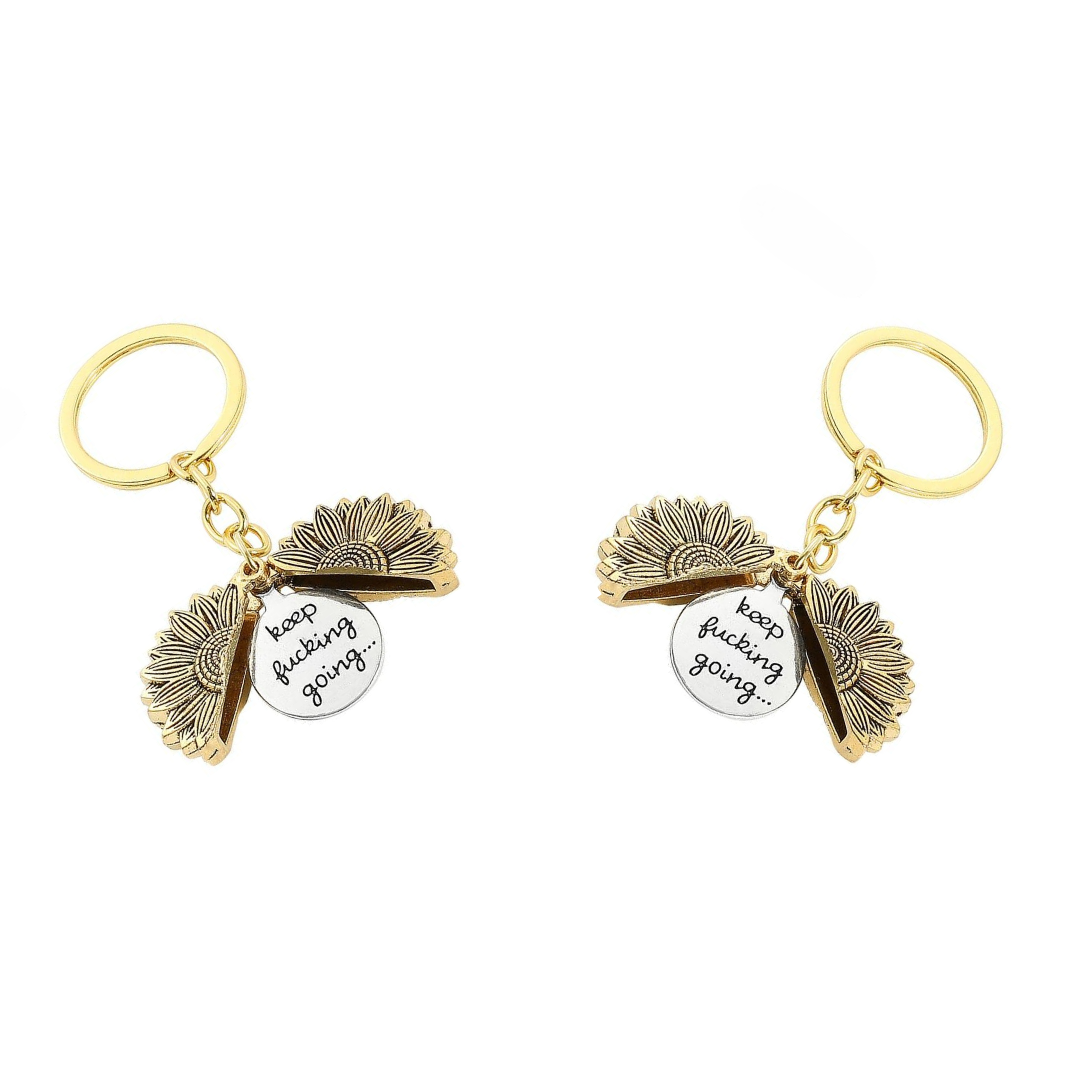 Sunflower Keychain
