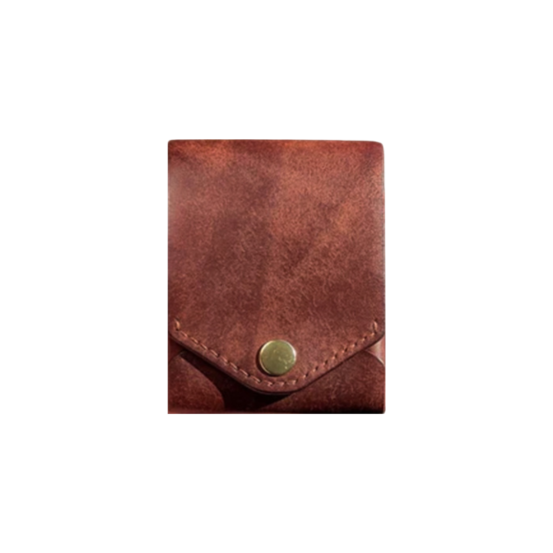 Elegant Leather Coin Holder