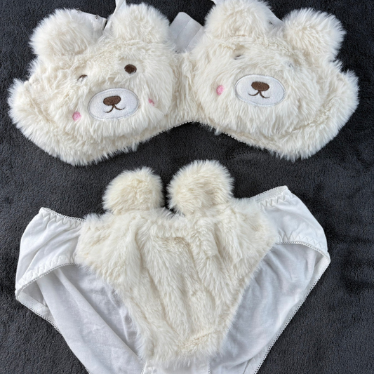 Plushy Set 2-Pieces Lingerie Set