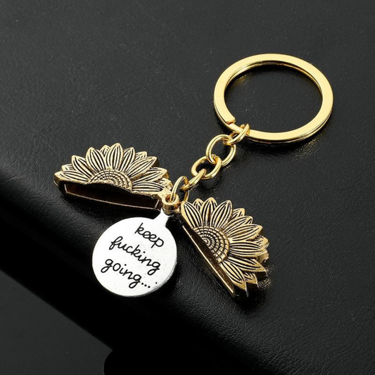 Sunflower Keychain