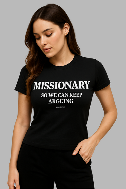 PROFESSIONAL ARGUMENT STARTER - BABY TEE