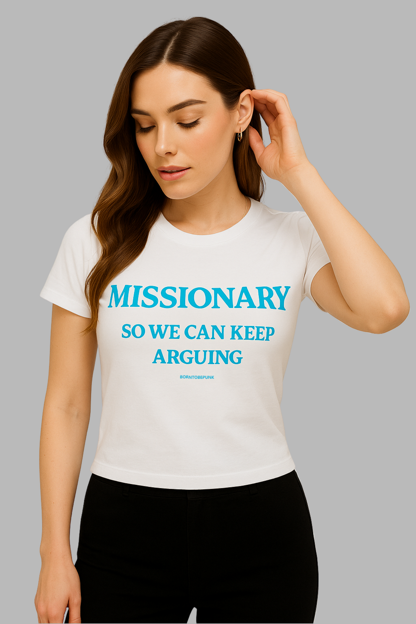 PROFESSIONAL ARGUMENT STARTER - BABY TEE