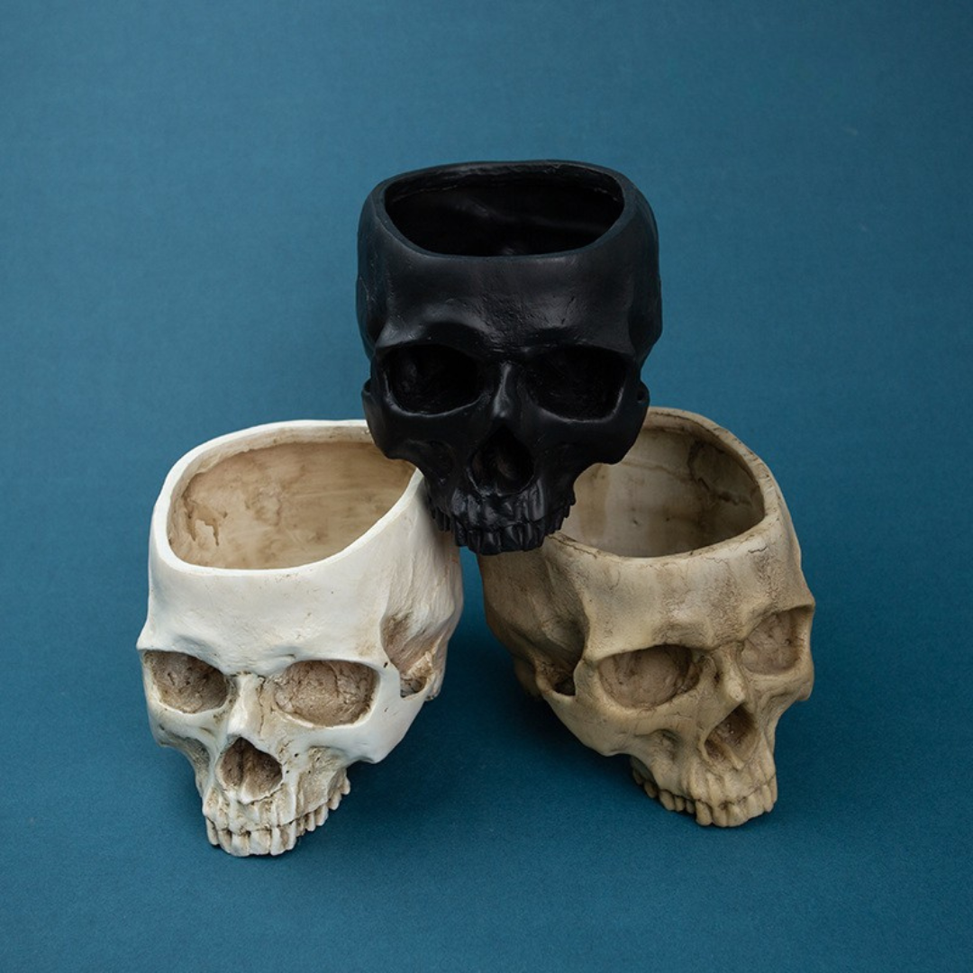 Skull Flower Pot