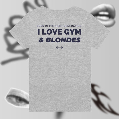 GYM & BLONDES ONLY