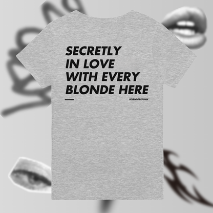 JUST SECRETLY IN LOVE WITH ALL THE BLONDES
