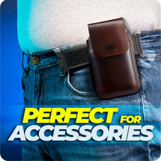 No Buckle Elastic Belt – Adjustable, Comfortable & Fits 1.5" Belt Loops