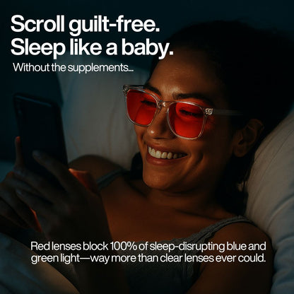 BlueBlock™ Red Glasses