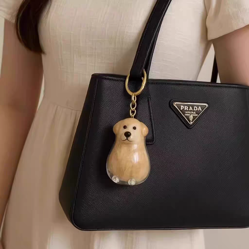 Pet Hair Storage Keyring