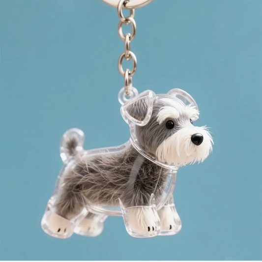 Pet Hair Storage Keyring