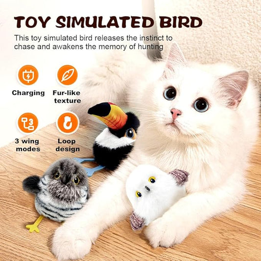 Flapping Bird Cat Toy