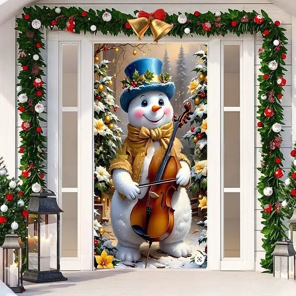 Violin Snowman🔥(38 in stock)