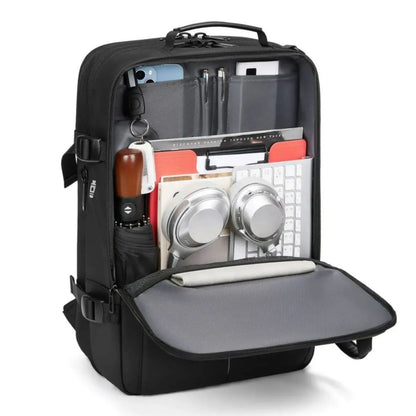 60L Vacuum Compression Travel Backpack