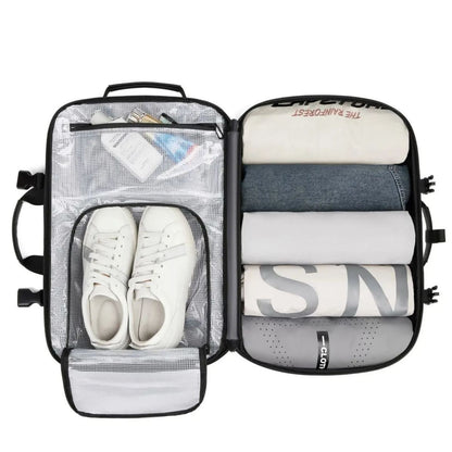 60L Vacuum Compression Travel Backpack