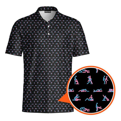 Stick Figure S-e-x Ed Polo Shirt