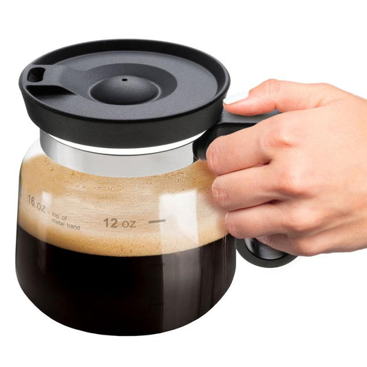 16 Oz Glass Coffee Mug