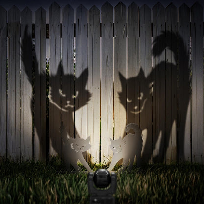 Frightening Cat Yard Art