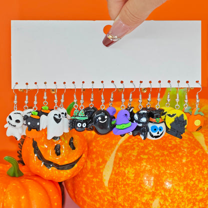 Cute Halloween Earrings Set