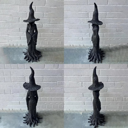 Enchanting Witch Statue: The Guardian of Your Home
