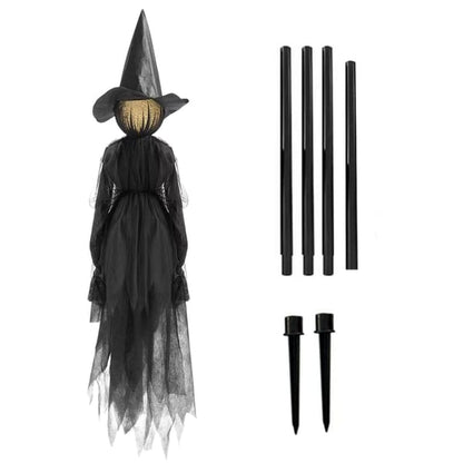 Lighted Halloween Witch Stakes