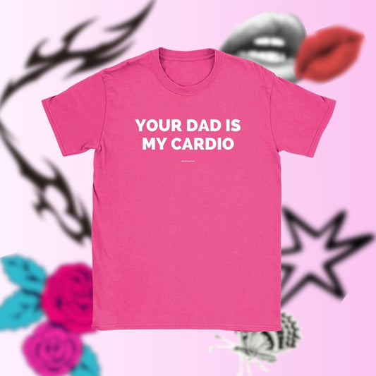 CARDIO WITH YOUR DAD - BABY TEE