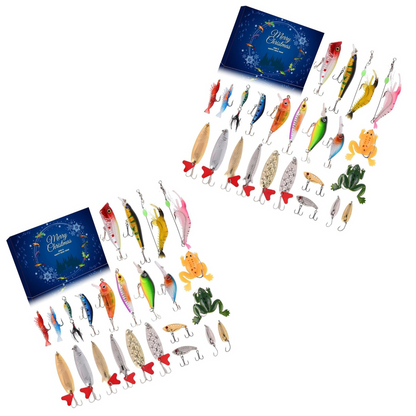 Christmas Fishing Lure Set