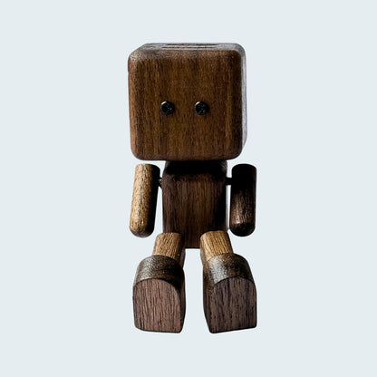 Shaking Feet Wooden Doll