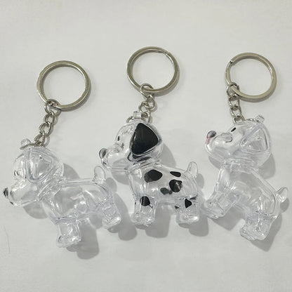 2 Pcs Dog Hair Storage Pendant Keychain